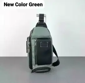 Tas Tumi Kelley New Color Green Slingbag Bodybag