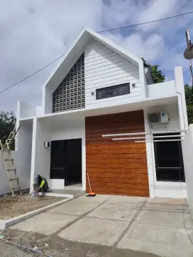 Rumah Tipe 36 38 46 dalam cluster perumahan di Mertoyudan Magelang