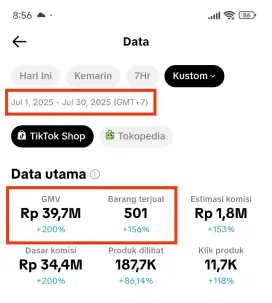 Cari kerja manager tiktok shope marketing penjualan