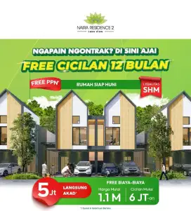 Naira Residence Cisauk Tangerang Hanya 3,5Km ke Intermoda BSD