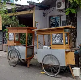 Pedagang Bakso Malang Keliling