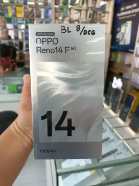 New segel OPPO RENO 14F 8/256