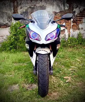 KAWASAKI NINJA 250 FI 2012 TWIN CYLINDER MODIF MOGE LOOK!