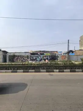 Tanah Luas Pinggir Jalan Provinsi di Jalan Diponegoro, Bekasi