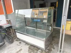 Steling (Etalase/Gerobak Kaca) Mulus 90%