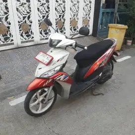 Yamaha Mio J 2012 ss lengkap mesin bagus pajak hidup Bekasi Kota
