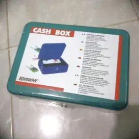 Cash Deposit Box  Krisbow 25CM Green Masih baru