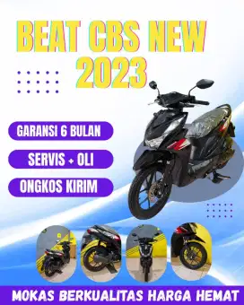 HONDA BEAT CBS KM 0 TAHUN 2023 RENDI