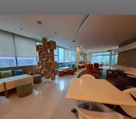 SEWA KANTOR DI JAKARTA SELATAN KUNINGAN 371M2 FURNISHED 220K NEGO