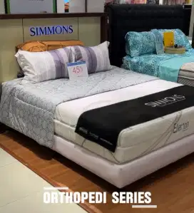 Spring bed simmons Pedic Orthopedic Baru Gress Jual Rugi