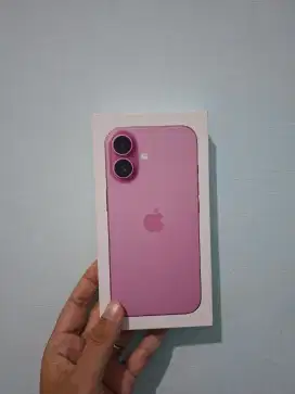 Iphone 16 pink 128 like new