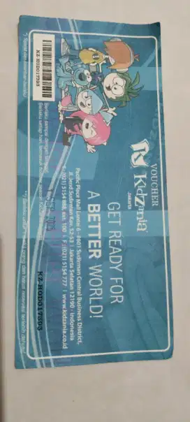Tiket masuk kidzania