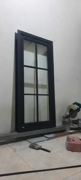 Pintu kusen jendela aluminium
