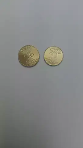 Koin Arab 25 dan 50 unik
