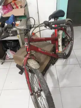 Dijual sepeda antik klasik Ori, langka 6 speed