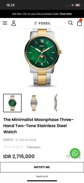 Jam tangan fossil ORIGINAL! (jam tangan pria)