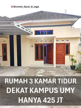 Rumah Siap Huni dekat UMY di Kalirandu Bangunjiwo Kasihan Bantul