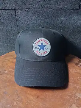 Topi Converse Chuck Taylor Hitam Baru