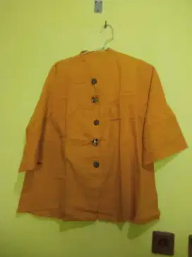 Baju kemeja 7/8 wanita