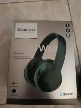 SARAMONIC SR-BH6O0 WIRELESS
ACTIVE NOISE-CANCELLING
HEADPHONES