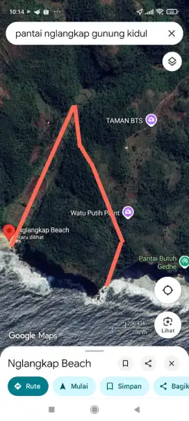 Tanah pinggir pantai Tanah los Pantai