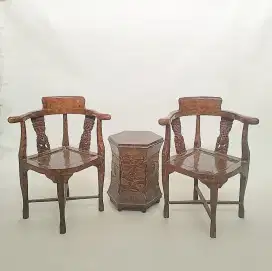 1 set 2 meja+1kursi