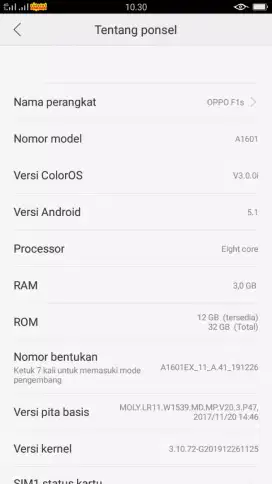 Jual/tt cari ram gedean oppo A1601 3/32 yg mnat silakan y bos