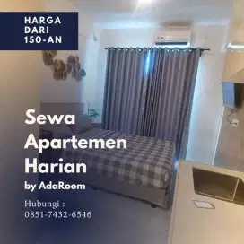 Menyewakan apartemen harian Treepark City Cikokol Tangerang murah
