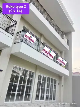 ruko siap huni di cempaka putih jakarta