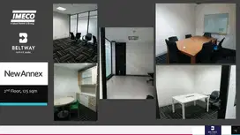 DISEWAKAN RUANG KANTOR BELTWAY OFFICE 125sqm FURNISH