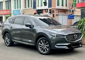Mazda CX8 CX-8 CX 8 Elite 2020 Antik Low KM Murah Bekas Abu Genap Top