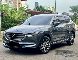 Mazda CX8 CX-8 CX 8 Elite 2020 Antik Low KM Murah Bekas Abu Genap Top