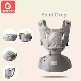 (SECOND) GENDONGAN BAYI HIP SEAT KONDISI MASIH BAGUS WARNA ABU