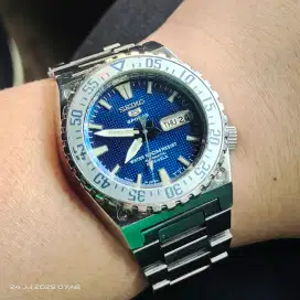 Dijual Seiko 5 JDM blue dial