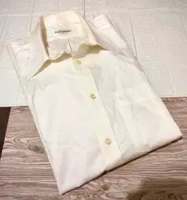 Guy Laroche Kemeja Putih Tangan Panjang Pria