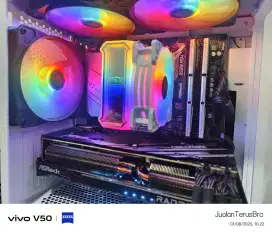 CPU PC GAMING AMD RYZEN 5 VGA RX 7800 XT 16GB RAM 32GB DDR4 SSD 1TB
