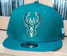 Topi cap NBA original Milwaukee Bucks New era snapback