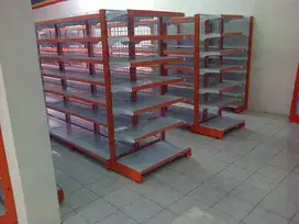 RAK GONDOLA T. 180 CM HARGA MURAH BANYAK TYPE