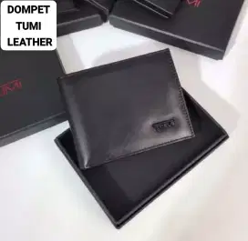Dompet Tumi Lipat Delta Global Wallet Leather Black with box