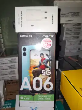 Samsung a06 5g 6/128 new bergaransi