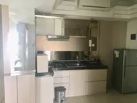 Apartemen 2BR furnish Connecting 64m, interior lux, sertifikat bs KPA