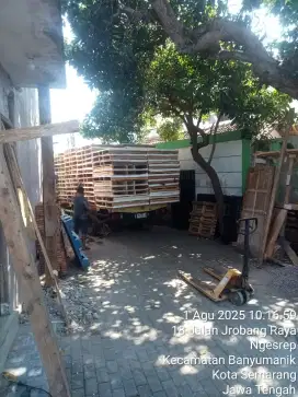 Palet kayu 110 x 110 planer