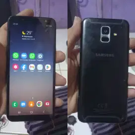 Samsung A6 Ram 3/32 Normal Dijamin Hp Tinggal pakai saja