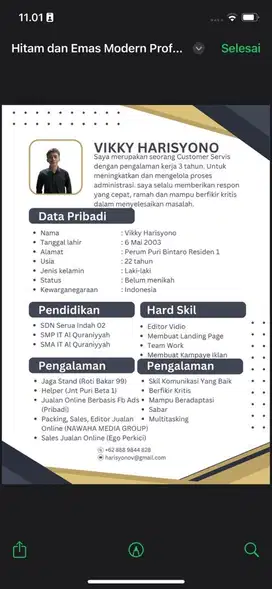 Mecari perkerjaan apa saja