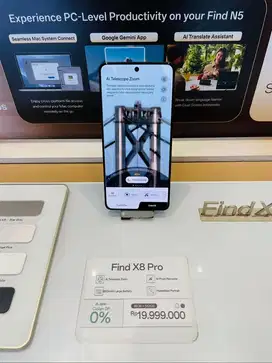 OPPO Find X8Pro 16+512GB-cash,kredit cukup KTP,tukar-tambah,cicilan 0%