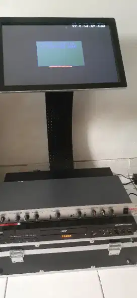 Layar monitor & Hdd player geisler ok 3500