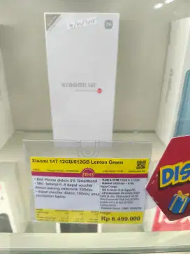 Promo Xiaomi 14T 12/512GB