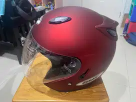 HELM GMT all size warna MERAH  DOFT BARU