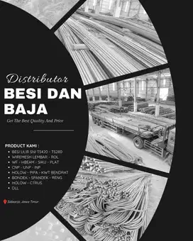 Distributor besi beton SNI