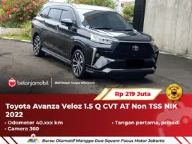 [ GARANSI 1TH ] Toyota Avanza Veloz 1.5 Q CVT AT Non TSS 2022/2023
